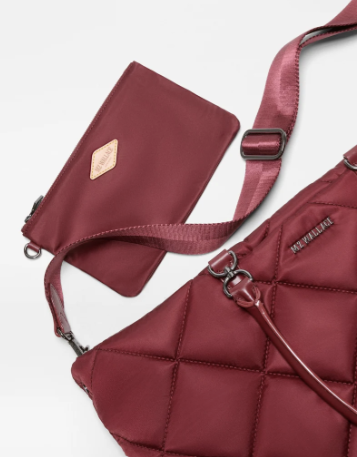 Medium Madison E/W Tote Claret