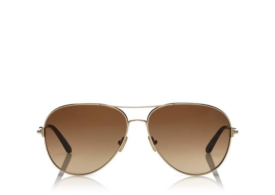 Clark Sunglasses Rose Gold/ Black