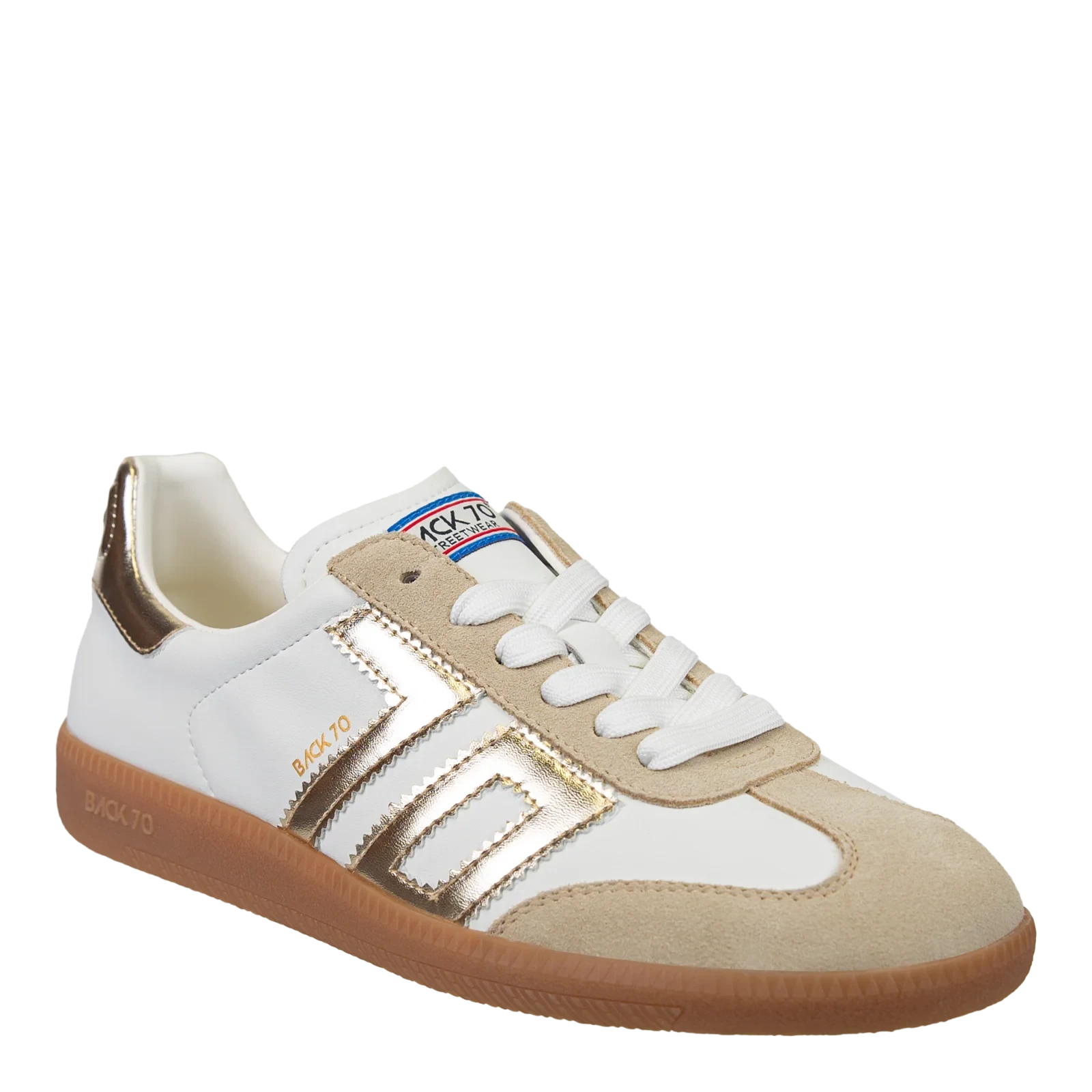 Cloud Sneaker Gold Beige Sneakers Back 70 