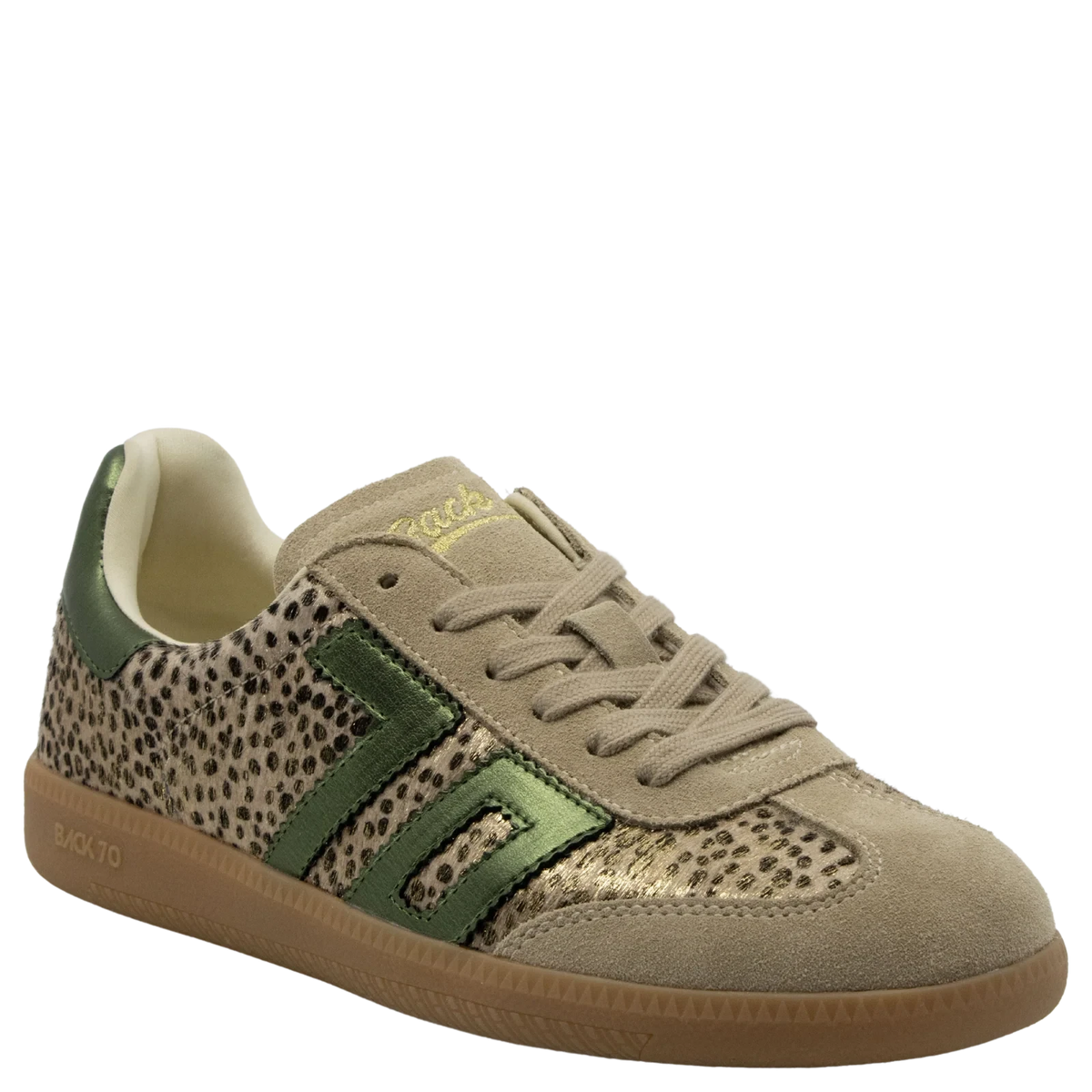 Cloud W26 Pois Gold Forest Sneakers Back 70 