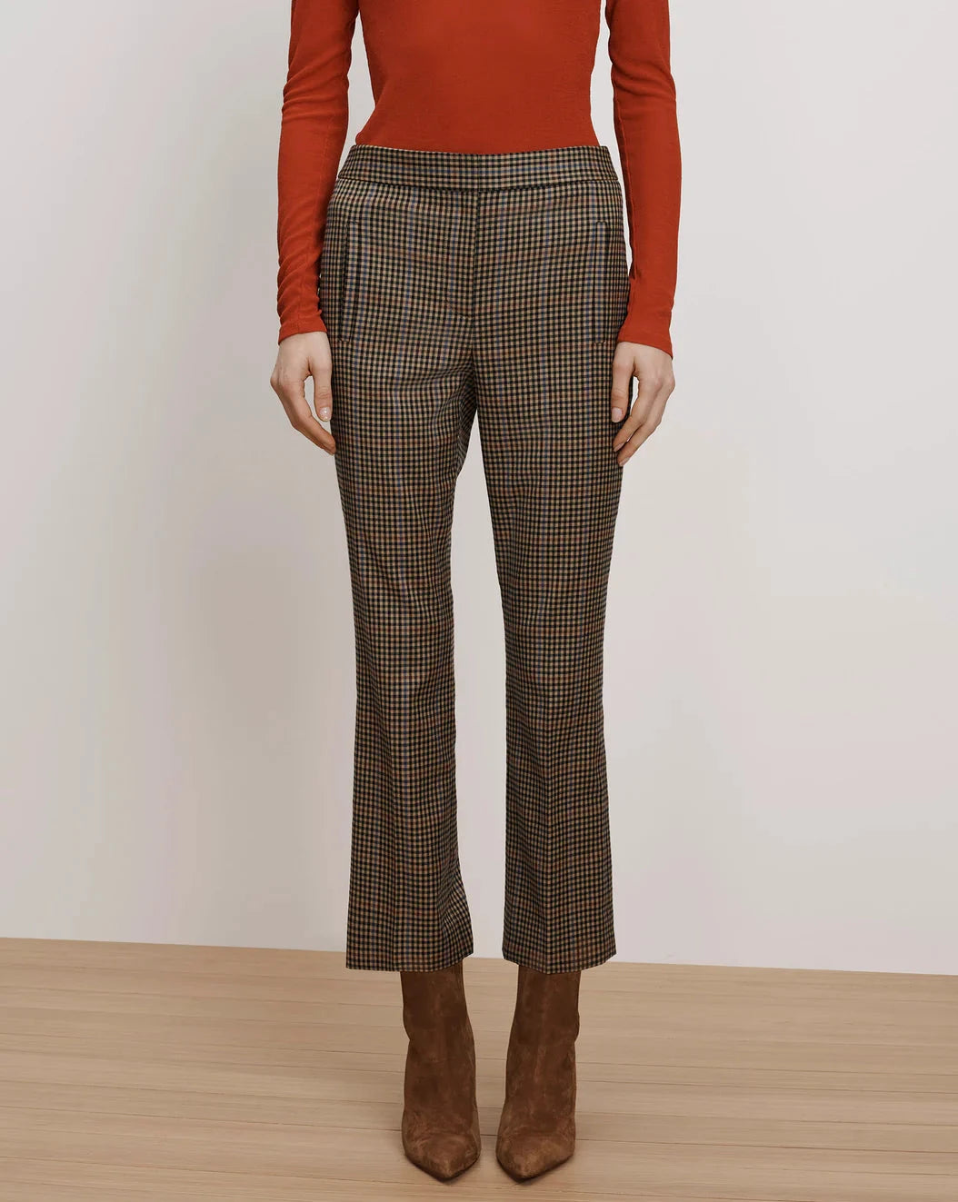 Arte Pant Russet Multi Pants - Trousers Veronica Beard 