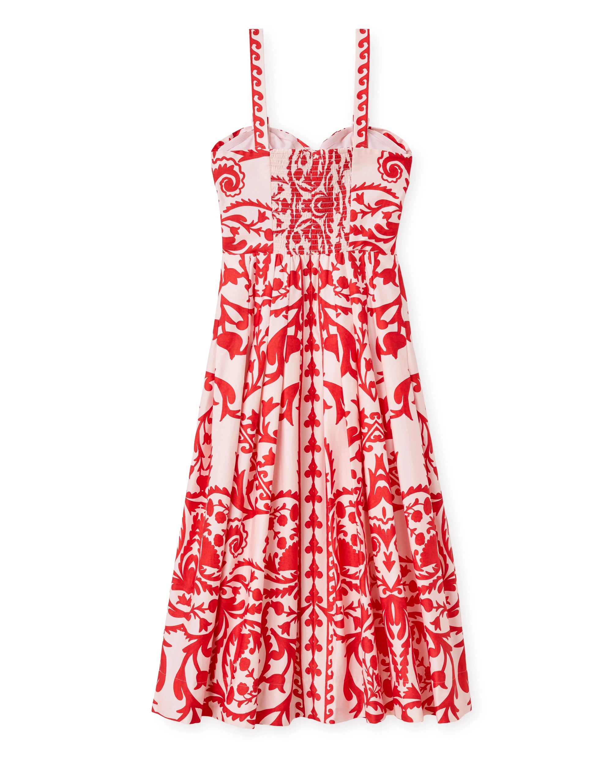 Ingrid Dress Faraway Print Poppy Dresses - Midi Cartolina 