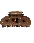 Sweetheart Clip Cocoa Cashmere Beauty & Hair Emi Jay 