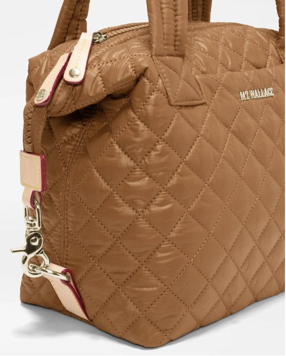 Small Sutton Deluxe Cognac Crossbody MZ Wallace 