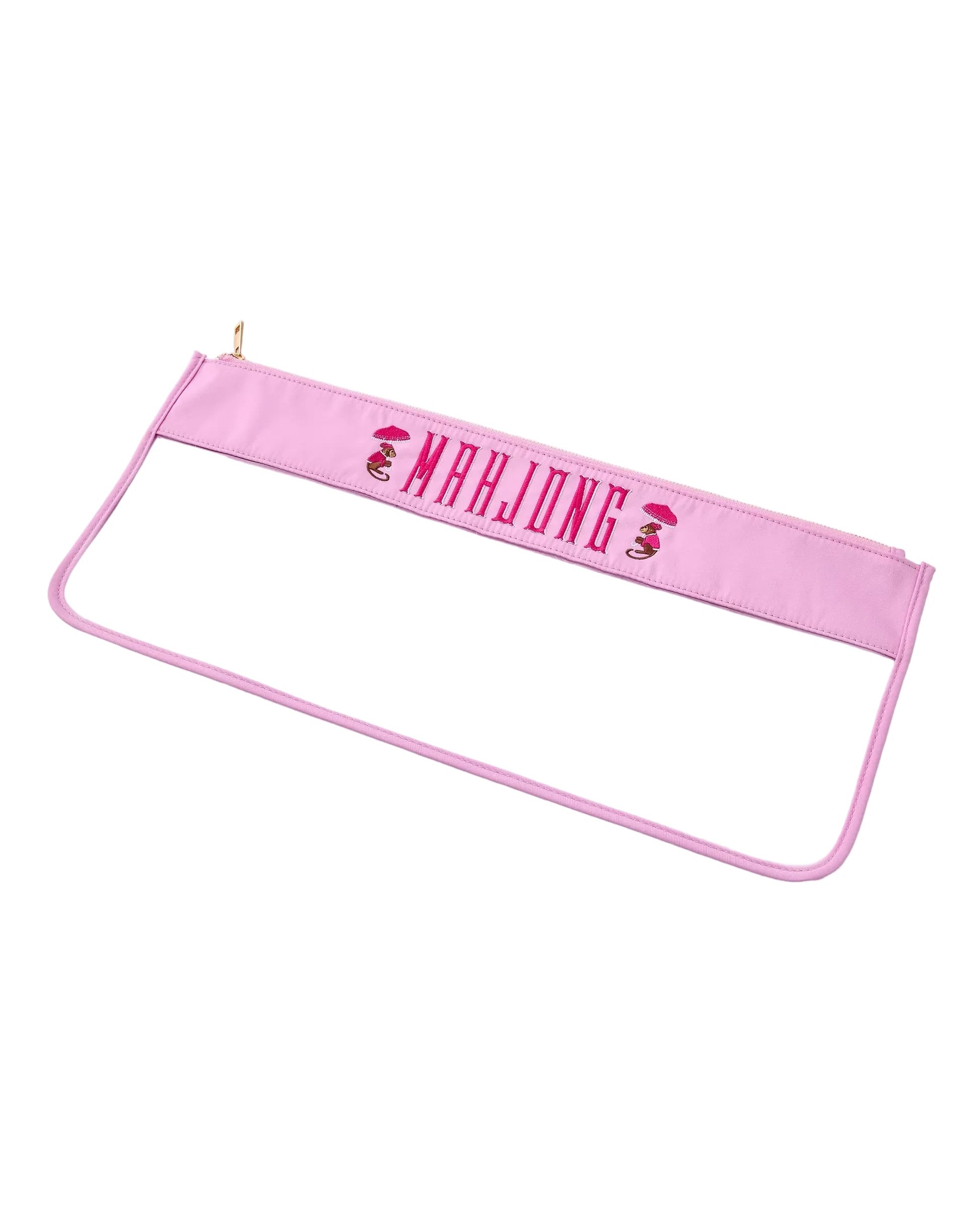 Monkey Mahjong Bag Cotton Candy
