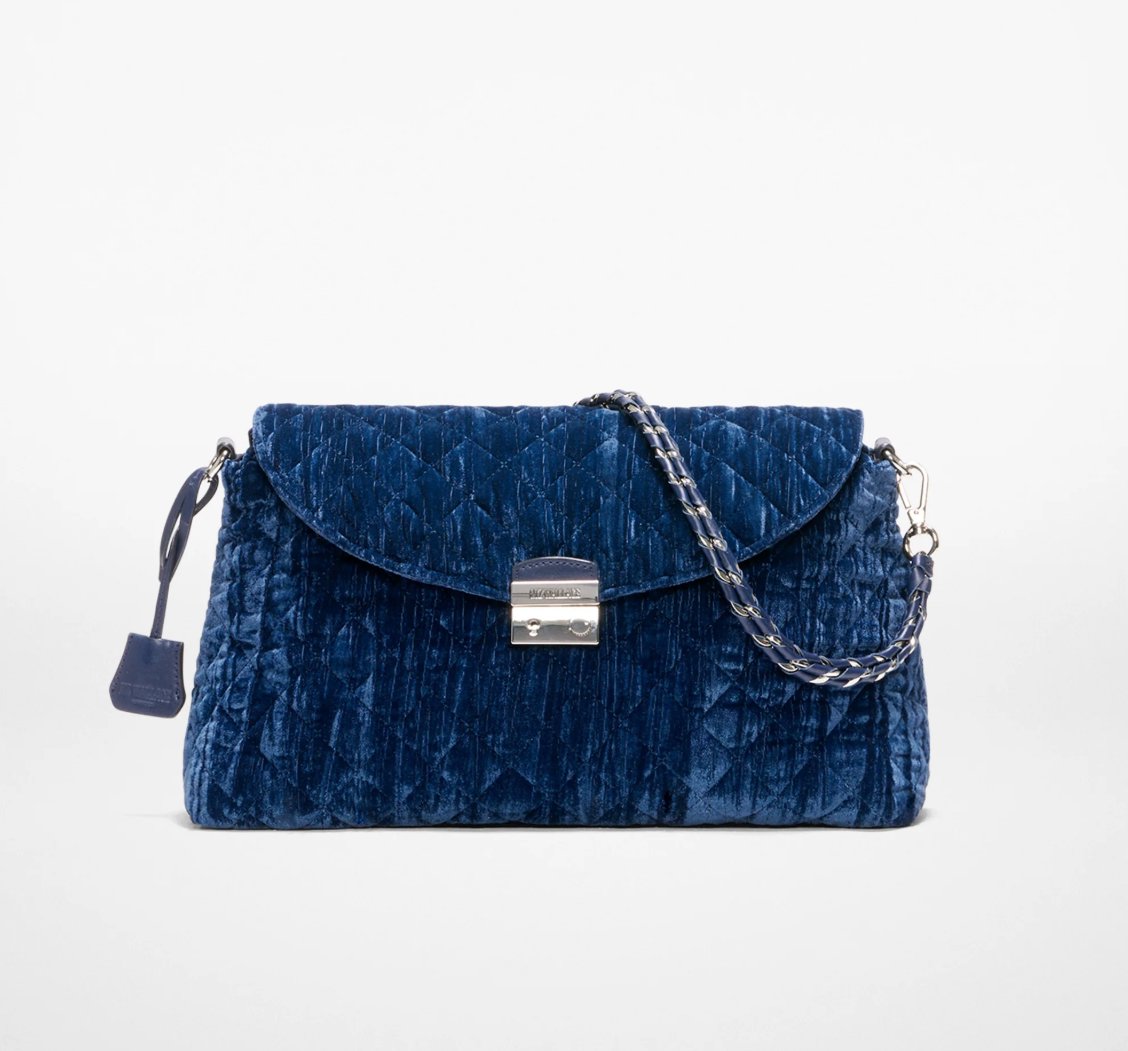 Crosby Lock Shoulder Midnight Velvet Hobo & Shoulder MZ Wallace 