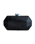 Woven Clutch Black
