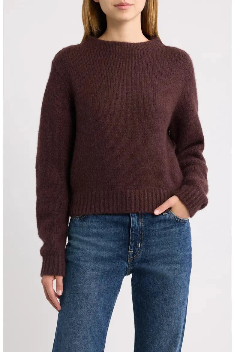 Maire Sweater Red Umber Sweater - Crewneck Doen 