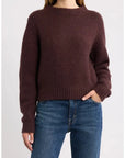 Maire Sweater Red Umber Sweater - Crewneck Doen 