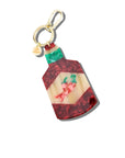 Hand-Painted Hot Sauce Bag Charm & Keychain Bag Charms Solar Eclipse 
