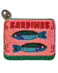 Beaded Sardines Coin Purse Green Wallets Lily Posh 