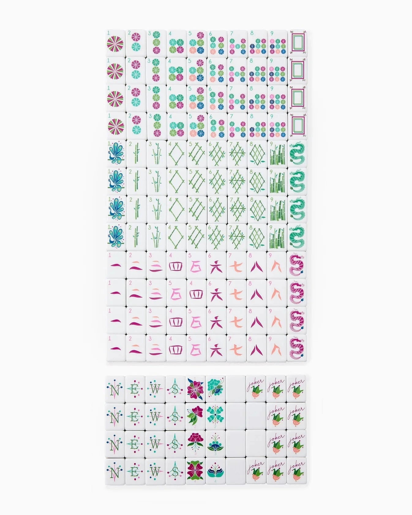 Dandy Mahjong Tiles Home Decor - Games Oh My Mahjong 
