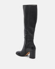 Fynn Leather Boot Onyx Shoes - Boots - Knee High Boots Dolce Vita 