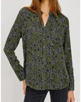 Alyssa Shirt Olive Jaguars Tops - Blouses Rails 