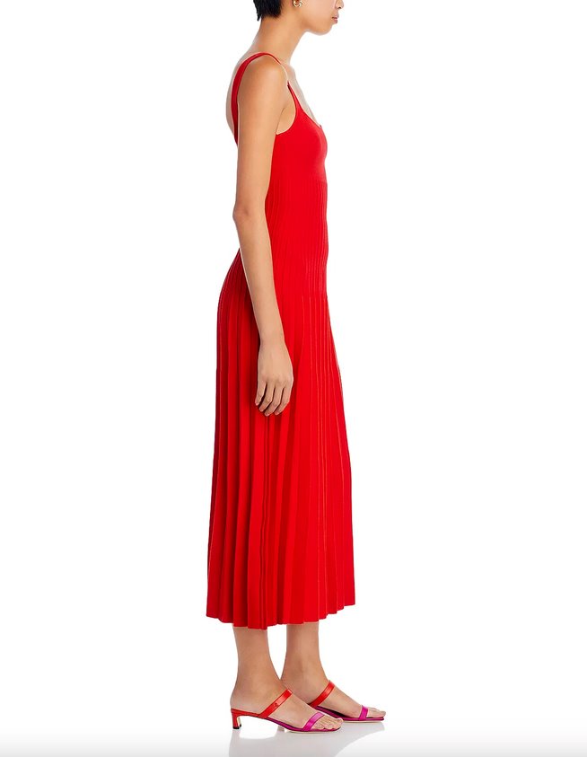 Ellison Dress Red Rose Dresses - Maxi Staud 
