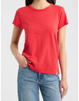 The Slub Tee Red Tops - Tees rag & bone 