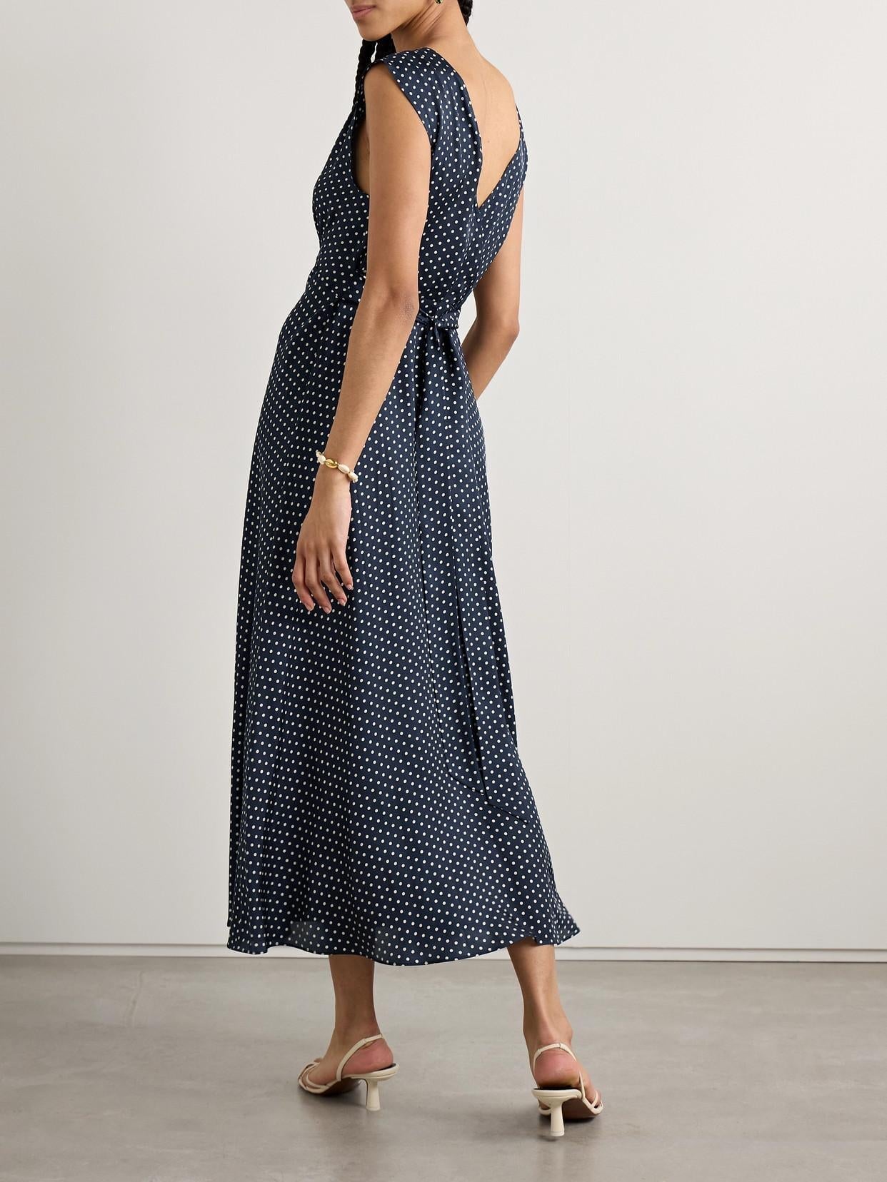 Tahlia Dress Hepburn Dot Dresses - Short Doen 