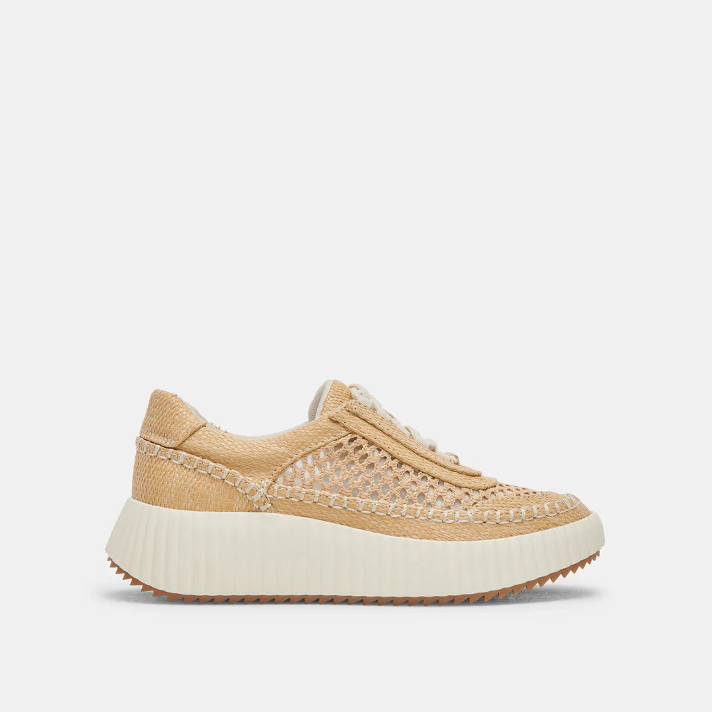 Dolen Natural Raffia Shoes - Sneakers Dolce Vita 