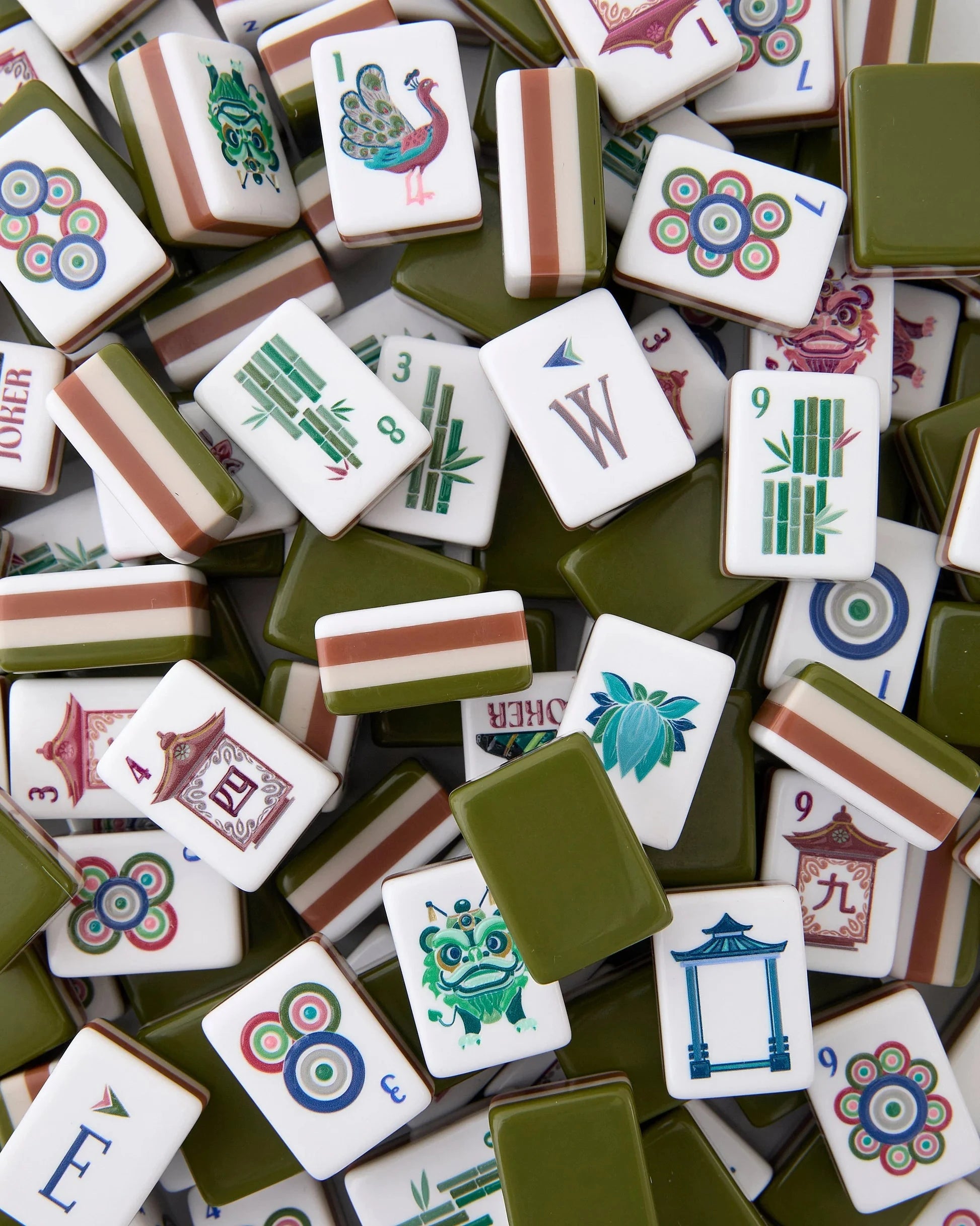 Drake Mahjong Tiles Home Decor - Games Oh My Mahjong 
