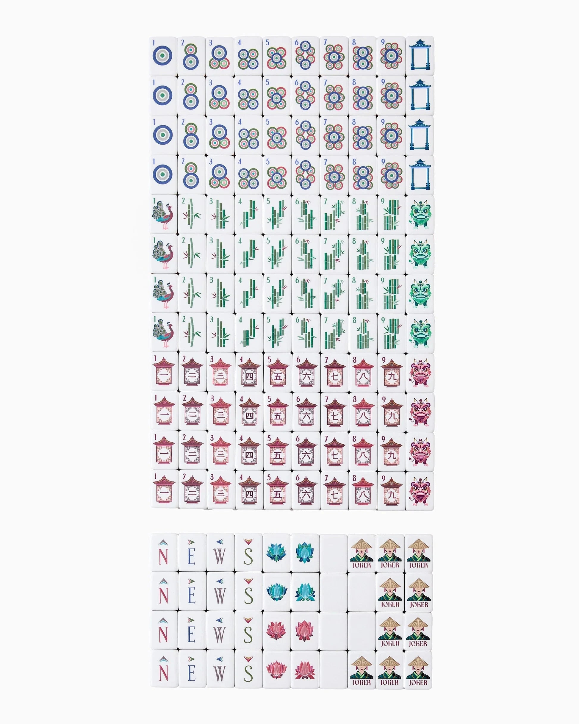 Drake Mahjong Tiles Home Decor - Games Oh My Mahjong 