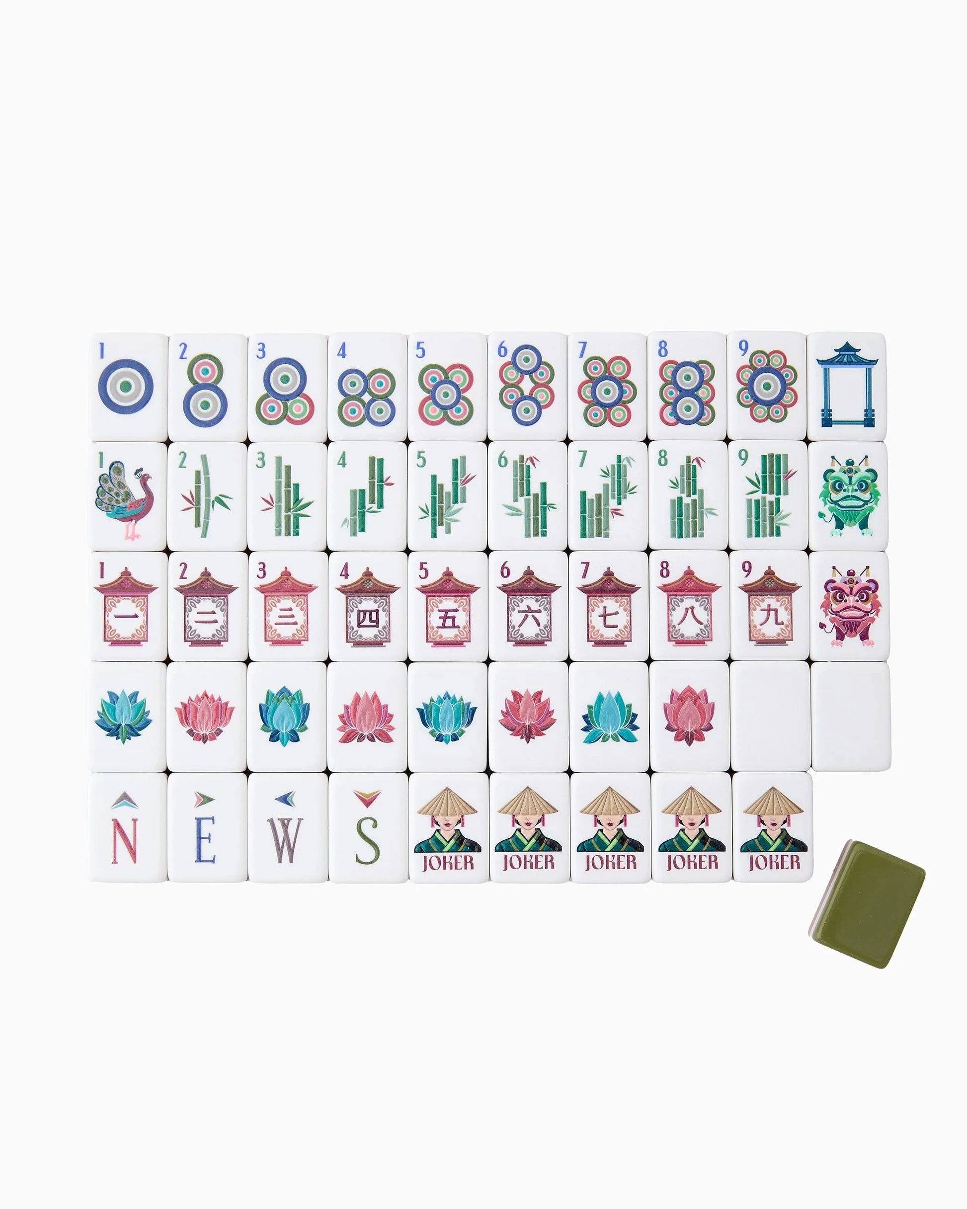 Drake Mahjong Tiles Home Decor - Games Oh My Mahjong 