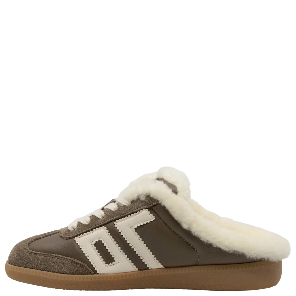 Easter FL Backless Sneaker Taupe Butter Sneakers Back 70 