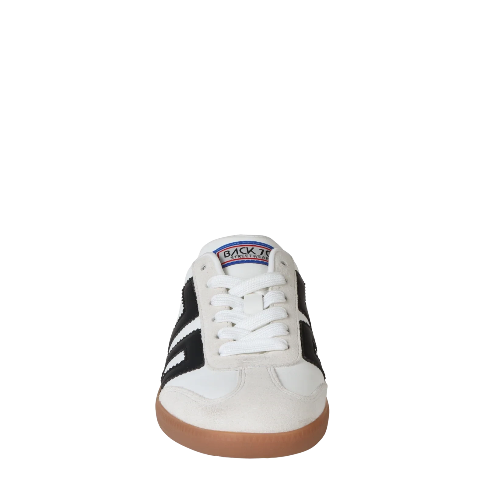 Easter Backless Sneaker White/Black Sneakers Back 70 