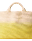 St. Barths Medium Tote Dip Dyed Ginkgo Tote & Satchel Naghedi 