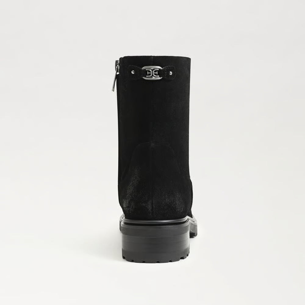 Sky Suede Ankle Boot Black