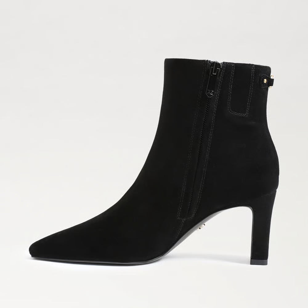 Saige Ankle Bootie Black Boots - Booties Sam Edelman 