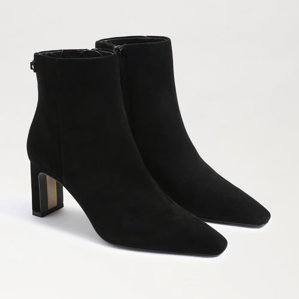 Saige Ankle Bootie Black Boots - Booties Sam Edelman 