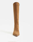 Yulia Knee High Boot Spiced Nutmeg Suede Knee High Boots Sam Edelman 