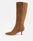 Yulia Knee High Boot Spiced Nutmeg Suede Knee High Boots Sam Edelman 