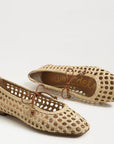 Marcie Bleached Beechwood/ Saddle Flats - Ballet Sam Edelman 