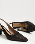 Bianka Slingback Pump Gilded Leopard Print Pumps - Low Sam Edelman 