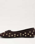 Alie Studded Ballet Flat Cafe Noir Suede Flats - Ballet Sam Edelman 