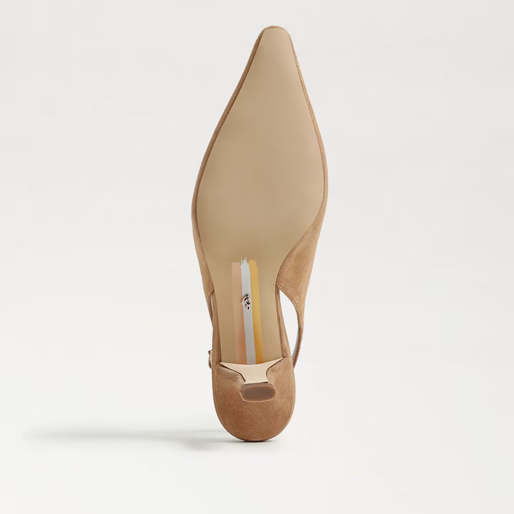 Bianka Slingback Pump Cypress Tan Suede Pumps - Low Sam Edelman 