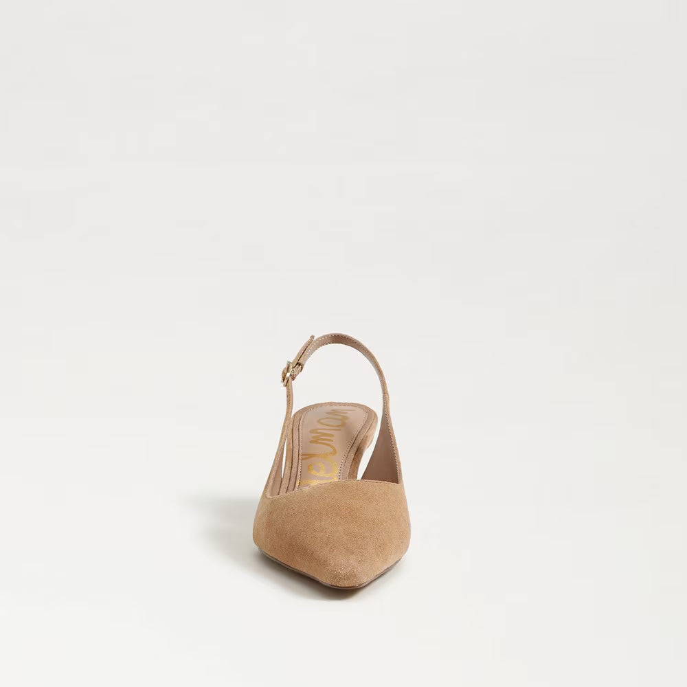 Bianka Slingback Pump Cypress Tan Suede Pumps - Low Sam Edelman 