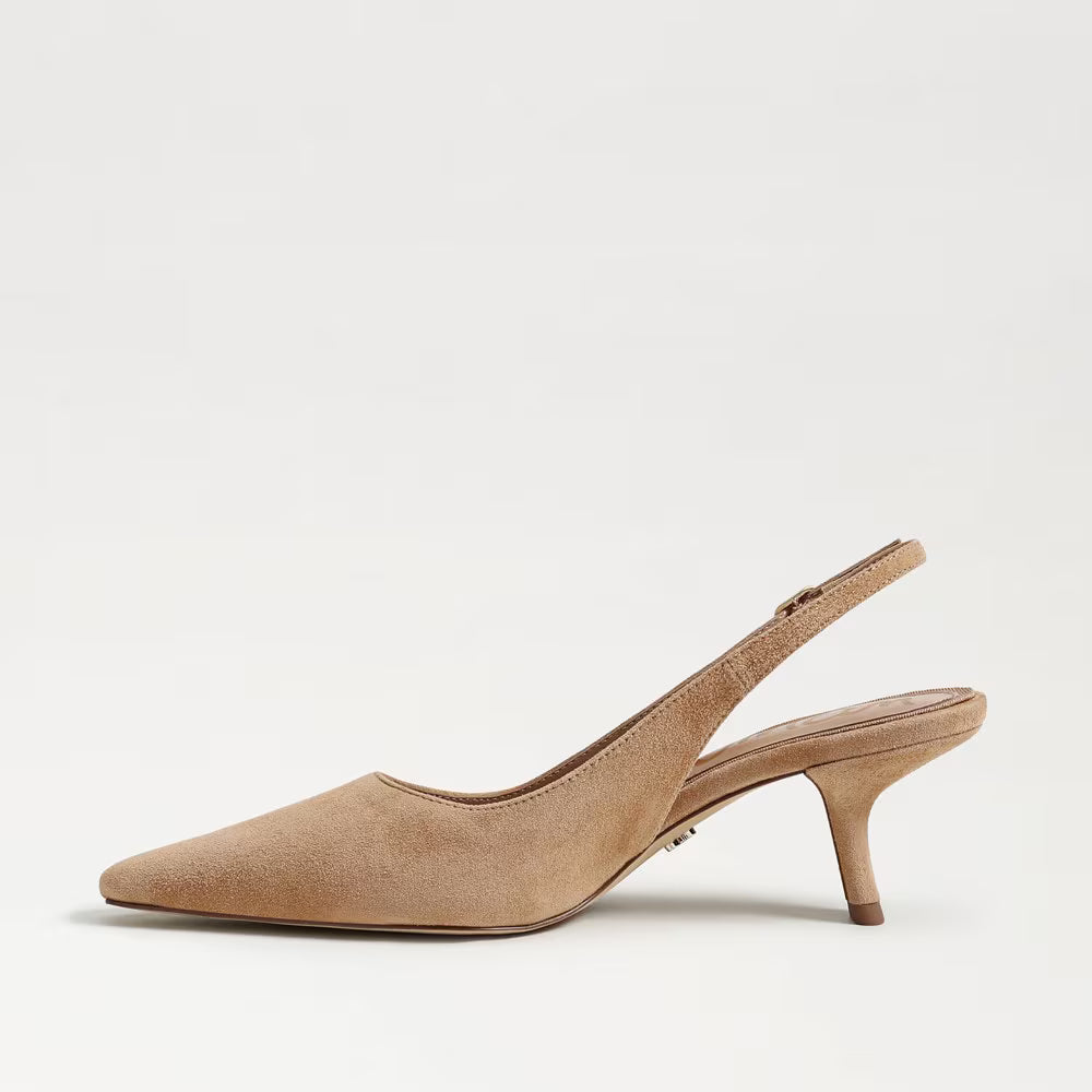 Bianka Slingback Pump Cypress Tan Suede Pumps - Low Sam Edelman 