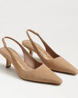 Bianka Slingback Pump Cypress Tan Suede Pumps - Low Sam Edelman 