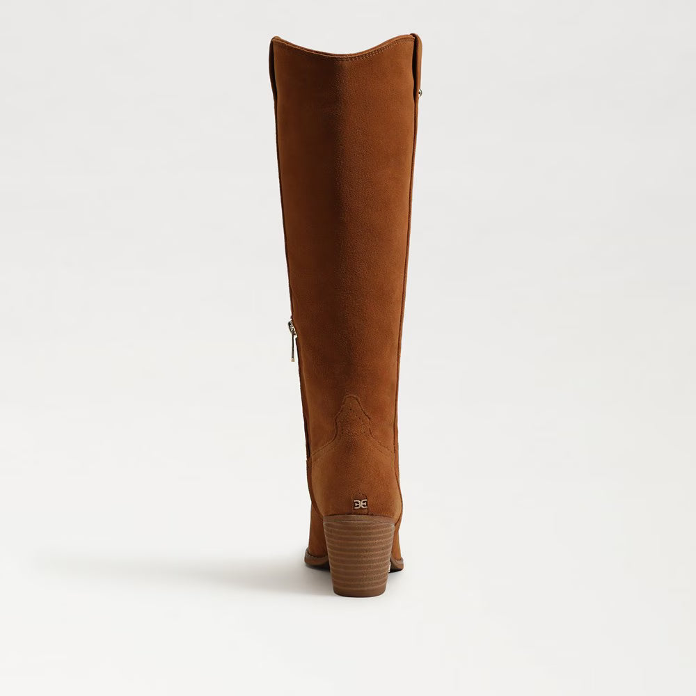 Wyatt Knee High Boot Frontier Brown Suede Knee High Boots Sam Edelman 