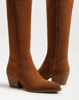 Wyatt Knee High Boot Frontier Brown Suede Knee High Boots Sam Edelman 