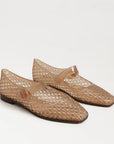 Michaela Jelly Mary Jane Flat Transparent Brown Sandals - Flat Sandals Sam Edelman 