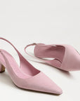 Bianka Slingback Pump Primrose Pink Suede Pumps - Low Sam Edelman 