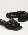 Bambi Slide Sandal Black Sandals - Flat Sandals Sam Edelman 