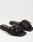 Bambi Slide Sandal Black Sandals - Flat Sandals Sam Edelman 