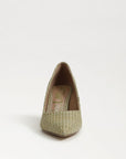 Vienna Pointed Toe Pump Raffia Sage Pumps - Low Sam Edelman 