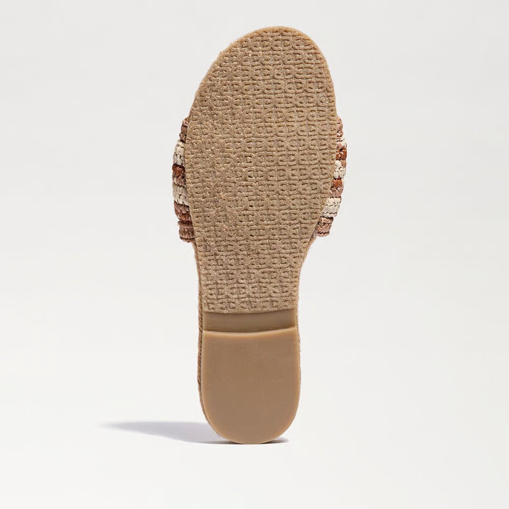 Miya Slide Sandal Brown Multi Sandals - Flat Sandals Sam Edelman 