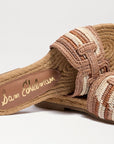 Miya Slide Sandal Brown Multi Sandals - Flat Sandals Sam Edelman 