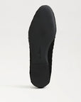 Ruthie Woven Ballet Flat Black Suede Flats - Ballet Sam Edelman 